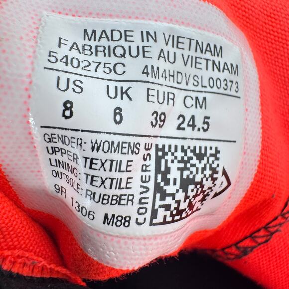 Converse Chuck Taylor All Star CT Bright Hi Top Sneaker Cheetah Womens 8 540275C - Picture 10 of 10